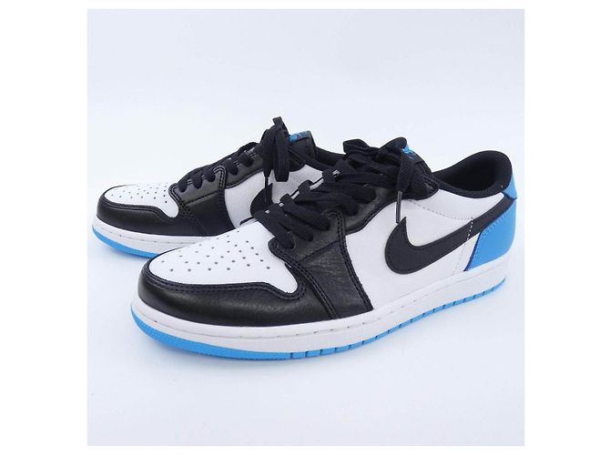 Autre Marque Sneakers Nike Jordan Bianco Nero Blu - vista 3