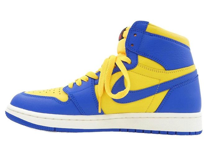 Autre Marque Sneakers Nike Jordan Gialle e Blu - vista 2