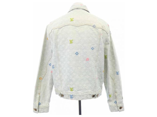 Giacca in denim Monogram Louis Vuitton - vista 2