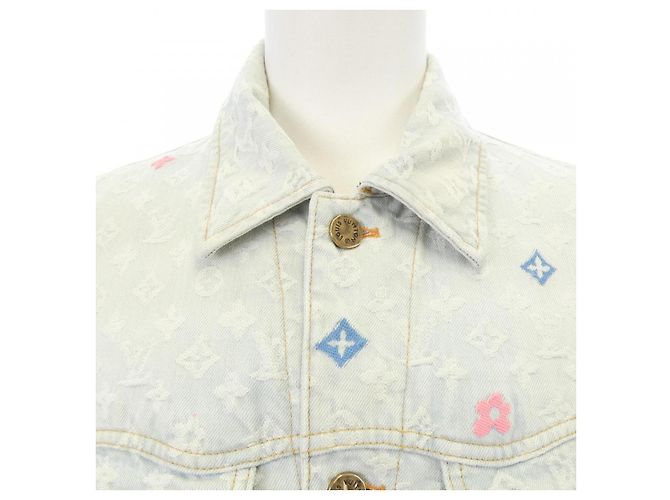Giacca in denim Monogram Louis Vuitton - vista 5