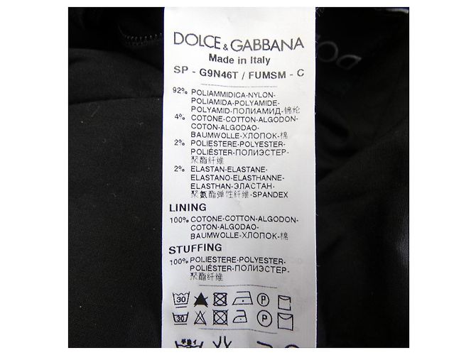 Giacca nera Dolce & Gabbana - vista 3