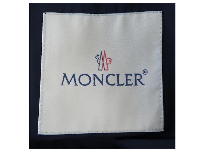 Abrigo Moncler KOUROU Azul Marino - vista 4