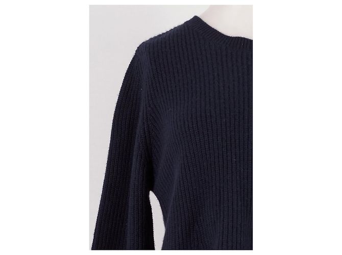 Autre Marque Kaschmirpullover marineblau - Ansicht 6