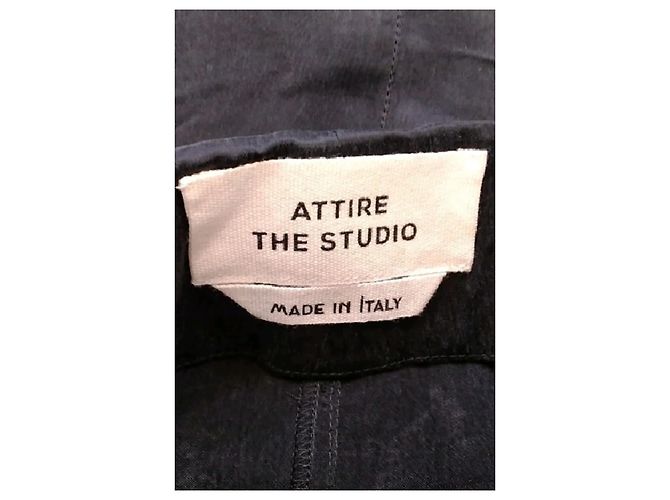 Autre Marque ATTIRE THE STUDIO Schwarzer Minirock mit asymmetrischem Drapé - Ansicht 5