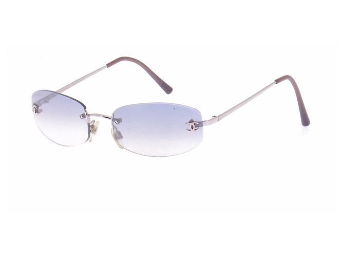 Chanel Sonnenbrille mit blauem Verlaufsglas - Ansicht 2