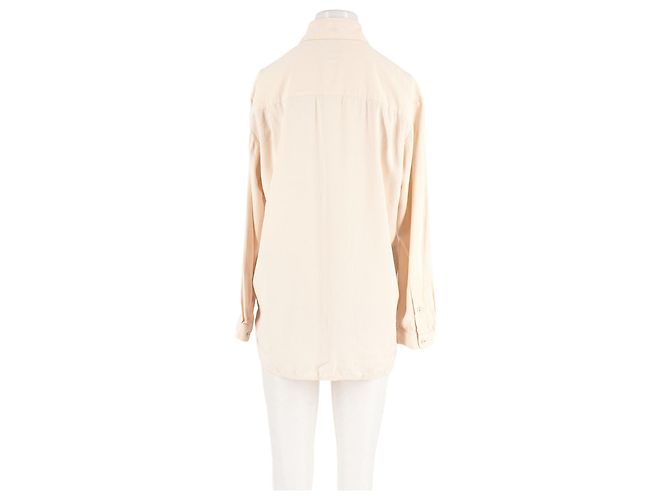 Apc Camisa de seda beige - vista 2