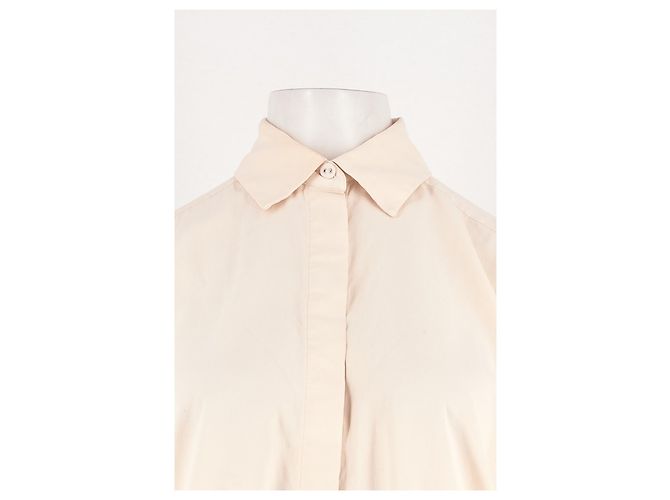 Apc Camisa de seda beige - vista 5