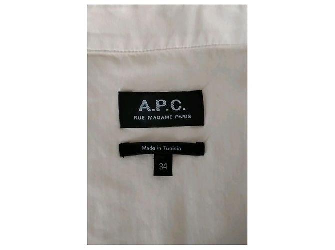 Apc Camisa de seda beige - vista 7