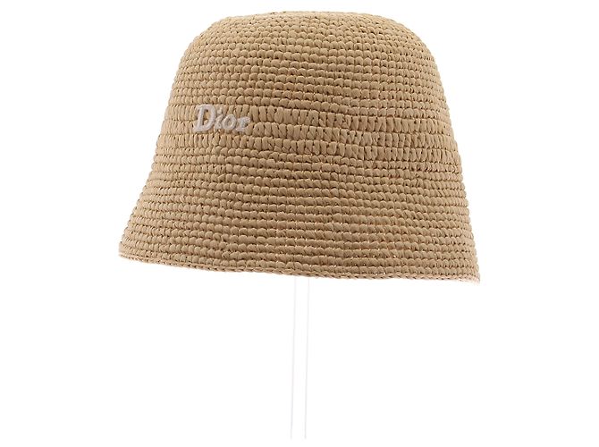 Dior Cappello a tulipano in rafia - vista 2