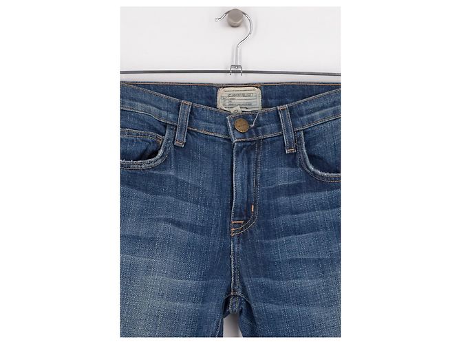 Current Elliott Jeans aus blauer Baumwolle Größe 25 - Ansicht 3