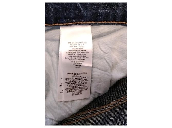 Current Elliott Jeans aus blauer Baumwolle Größe 25 - Ansicht 6