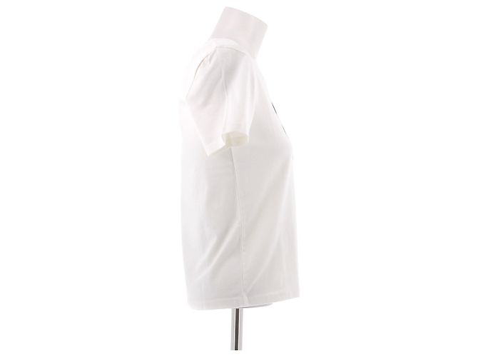 Chloé T-shirt em algodão branco com estampado de limões - vista 3