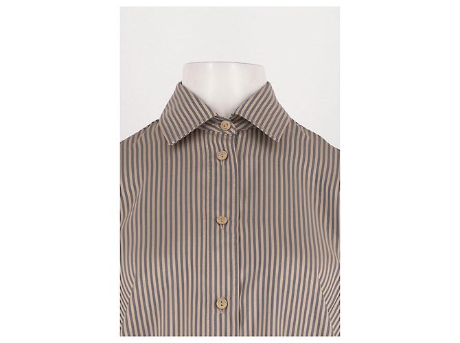 Autre Marque Camisa de seda beige - vista 5