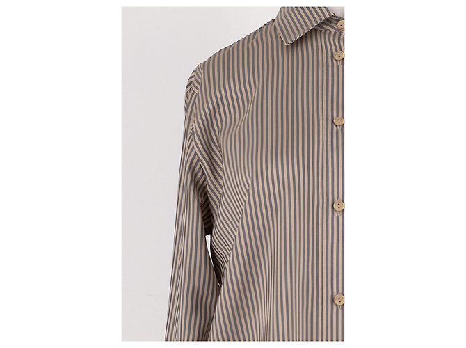 Autre Marque Camisa de seda beige - vista 6