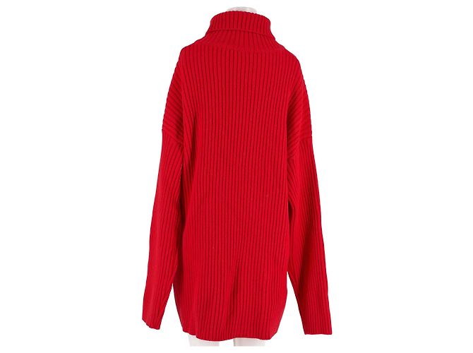 Autre Marque THE FRANKIE SHOP Wollpullover rot - Ansicht 2