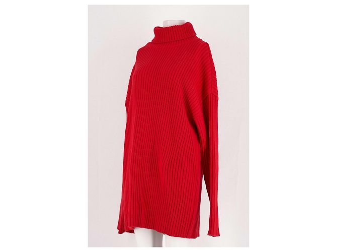 Autre Marque THE FRANKIE SHOP Wollpullover rot - Ansicht 4