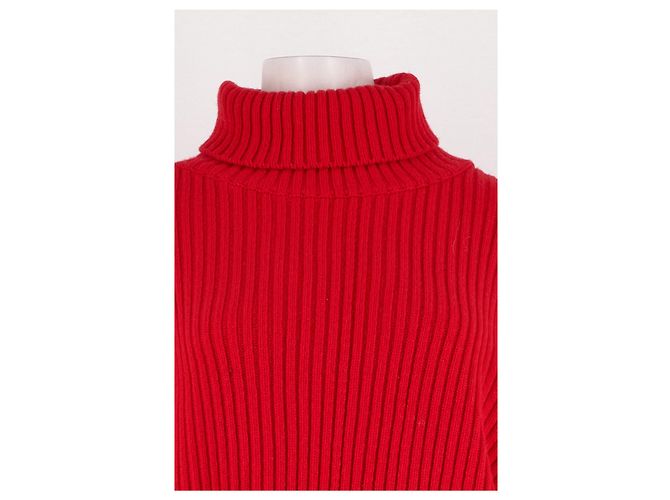 Autre Marque THE FRANKIE SHOP Wollpullover rot - Ansicht 5