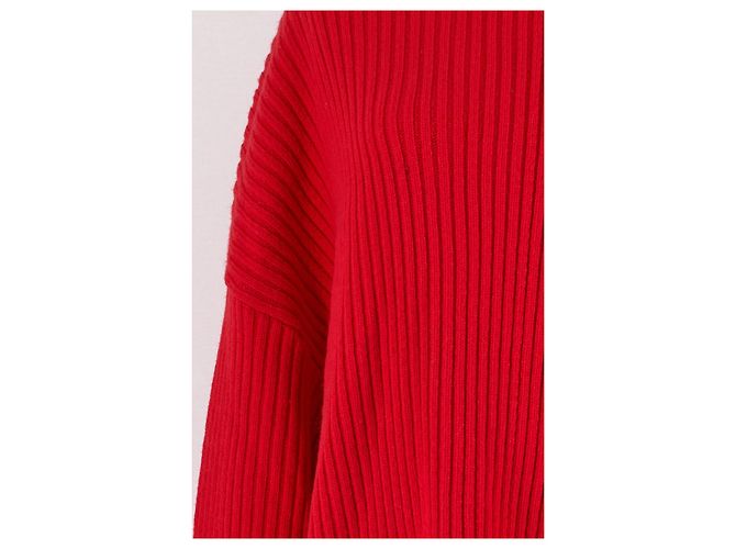 Autre Marque THE FRANKIE SHOP Wollpullover rot - Ansicht 6