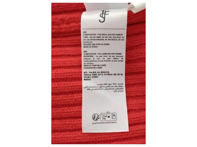 Autre Marque THE FRANKIE SHOP Wollpullover rot - Ansicht 8