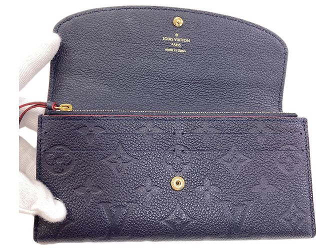 Cartera larga Louis Vuitton Marine Rouge - vista 4