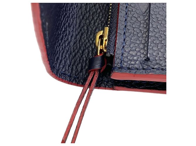 Cartera larga Louis Vuitton Marine Rouge - vista 9