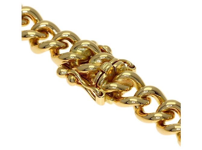 Bracciale Charm Chopard Happy Diamonds in Oro Giallo 18K - vista 4