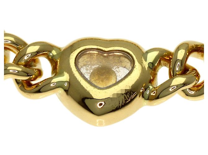 Bracciale Charm Chopard Happy Diamonds in Oro Giallo 18K - vista 9