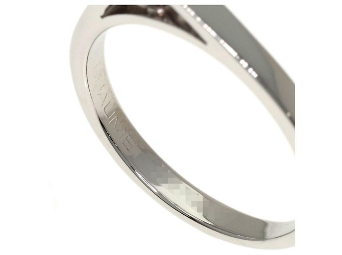 Chaumet Diamant-Bandring aus Platin - Ansicht 6