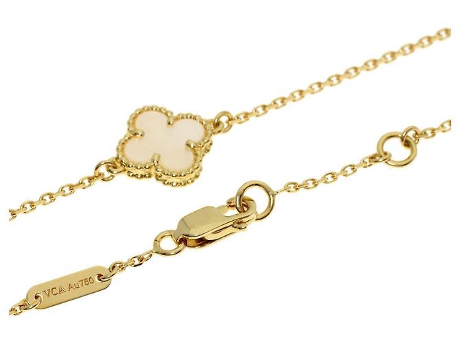 Bracciale Sweet Alhambra in madreperla Van Cleef & Arpels - vista 3