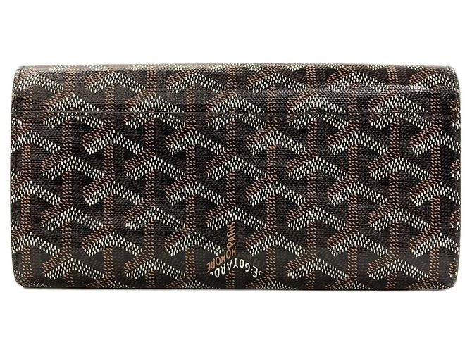 Cartera larga Goyard con estampado chevron - vista 2