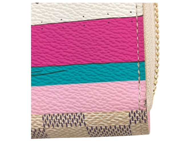 Cartera larga Louis Vuitton Damier Azur - vista 9