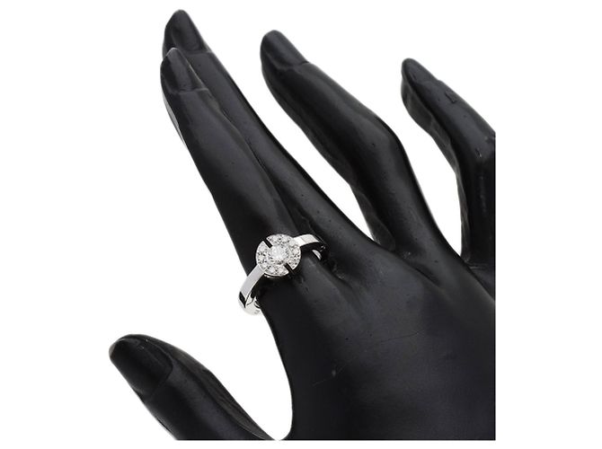 Chanel Ehering aus 18K Weißgold mit Diamanten - Ansicht 7