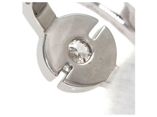 Chanel Ehering aus 18K Weißgold mit Diamanten - Ansicht 9