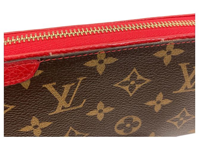 Cartera Larga Louis Vuitton Cerise Monogram - vista 13
