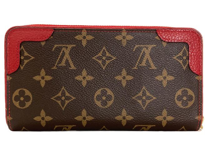 Cartera Larga Louis Vuitton Cerise Monogram - vista 2