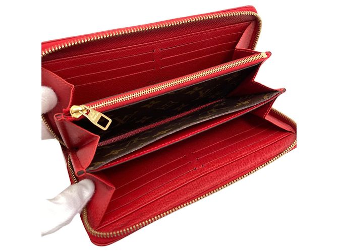Cartera Larga Louis Vuitton Cerise Monogram - vista 4