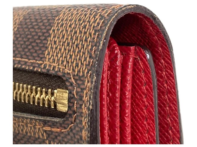 Portafoglio bi-fold Louis Vuitton Damier Canvas - vista 14