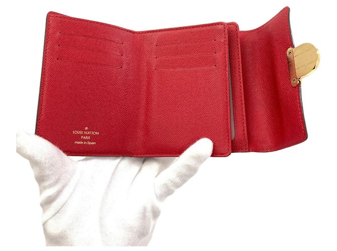 Portafoglio bi-fold Louis Vuitton Damier Canvas - vista 4