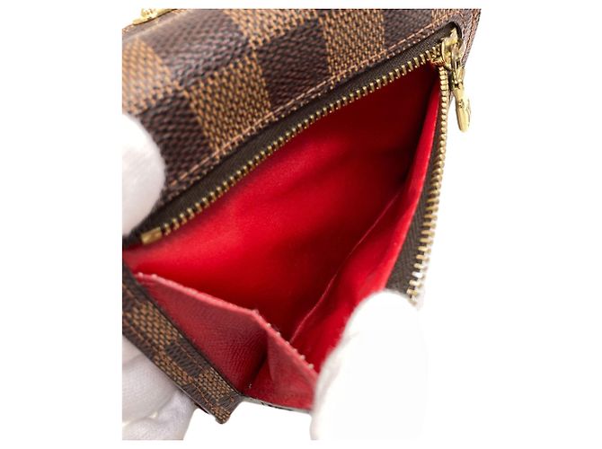 Portafoglio bi-fold Louis Vuitton Damier Canvas - vista 7