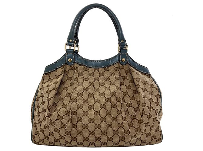 Borsa Tote Gucci Sukey GG - vista 2