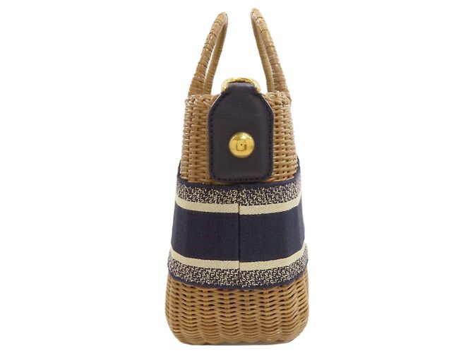 Borsa Christian Dior Wicker Oblique - vista 3