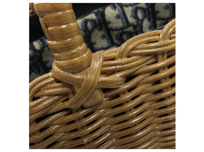 Borsa Christian Dior Wicker Oblique - vista 9