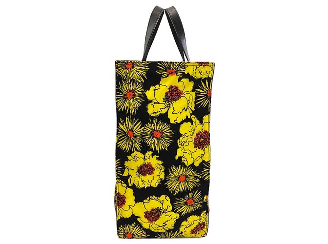 Bolso Tote Prada VA0905 Logo Hardware Flower - vista 3