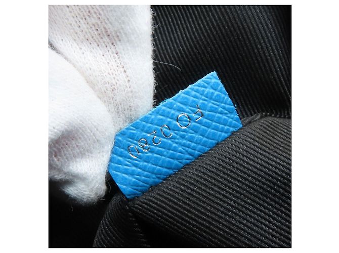 Marsupio Louis Vuitton Blue Taigarama - vista 7