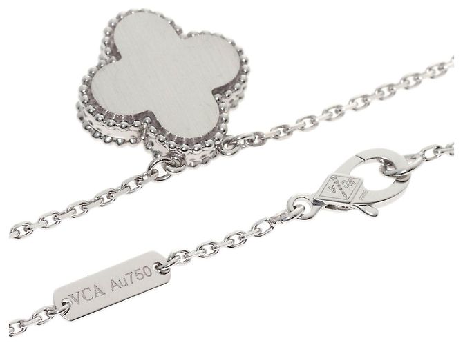 Collar Van Cleef & Arpels Alhambra Diamond Guilloché - vista 2