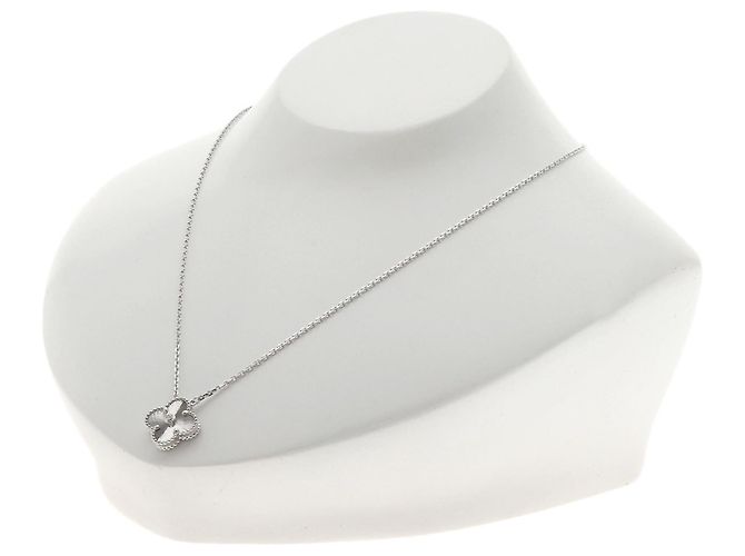 Collar Van Cleef & Arpels Alhambra Diamond Guilloché - vista 4