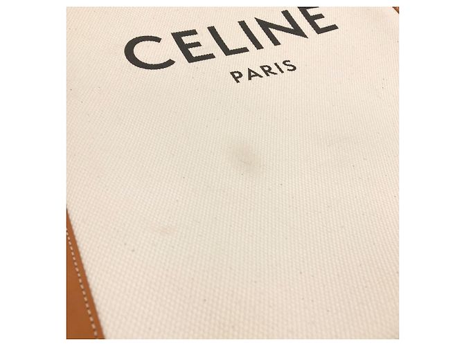 Céline Celine Vertical Cabas Large Tote Bag - vista 10