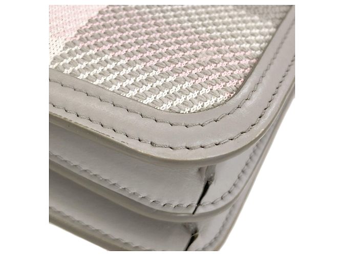 Borsa a tracolla Burberry TB Logo Knit Check - vista 17