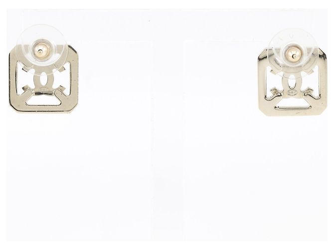 Pendientes de botón Chanel Coco Mark - vista 3