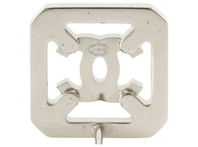 Pendientes de botón Chanel Coco Mark - vista 6